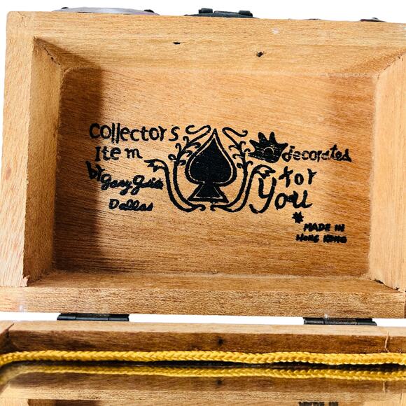 Vintage 1950's Flower Wagon Box Bag Wooden Purse - Picture 7 of 10